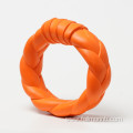 Healthy Natural Rubber Dog Chew pet toy ring